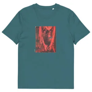 T-shirt unisexe vert Eoz Créations Originales « Breaking Dawn » en coton biologique