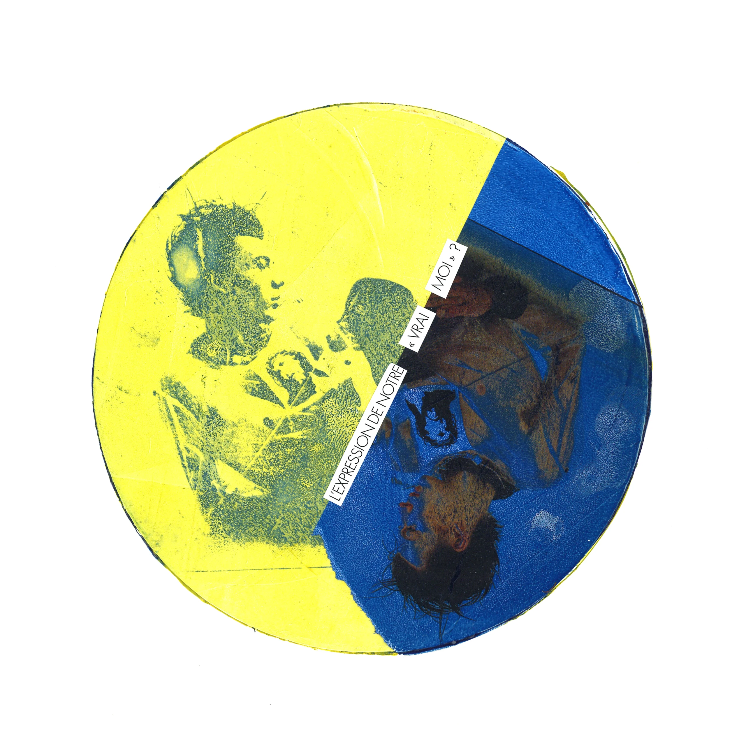 Print carré collection l'expression de notre vrai moi